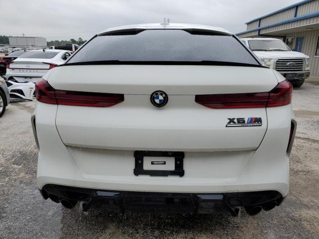 5YMCY0C08N9K52980 - 2022 BMW X6 M WHITE photo 6