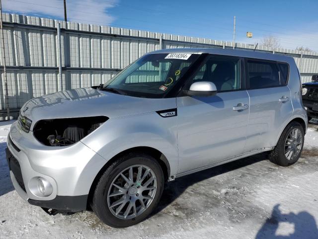 KNDJP3A50K7000523 - 2019 KIA SOUL + SILVER photo 1