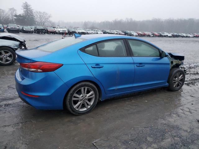 5NPD84LF6HH166765 - 2017 HYUNDAI ELANTRA SE BLUE photo 3