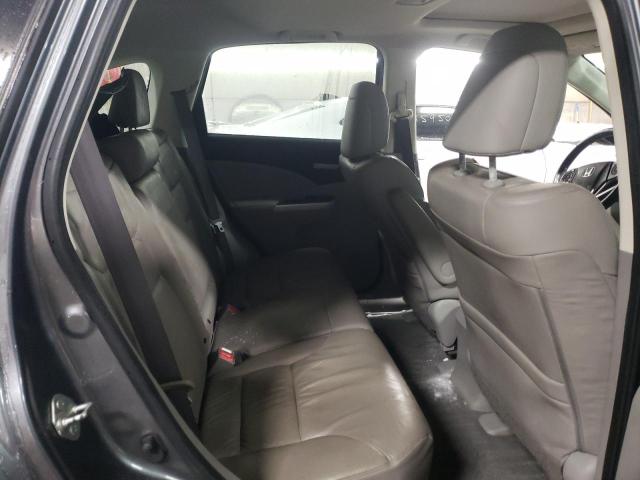 2HKRM4H77CH606620 - 2012 HONDA CR-V EXL GRAY photo 10