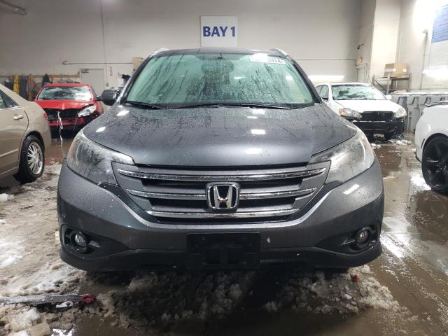 2HKRM4H77CH606620 - 2012 HONDA CR-V EXL GRAY photo 5