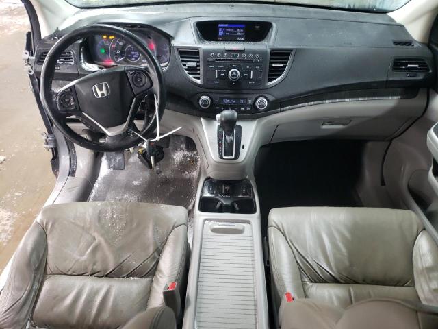 2HKRM4H77CH606620 - 2012 HONDA CR-V EXL GRAY photo 8