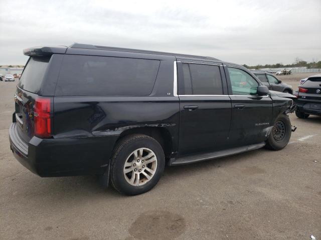 1GNSKJKC7FR700741 - 2015 CHEVROLET SUBURBAN K1500 LT BLACK photo 3