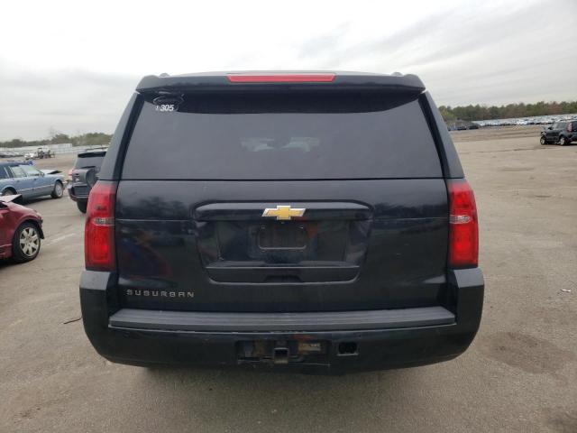 1GNSKJKC7FR700741 - 2015 CHEVROLET SUBURBAN K1500 LT BLACK photo 6