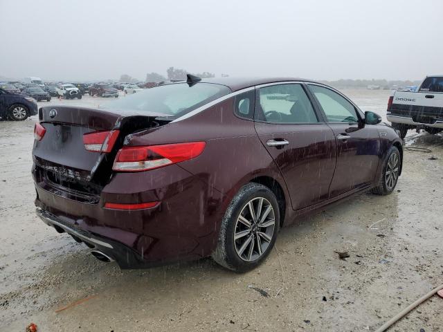 5XXGT4L32KG316519 - 2019 KIA OPTIMA LX MAROON photo 3