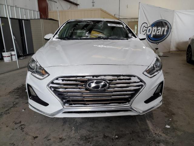 5NPE24AF9KH730554 - 2019 HYUNDAI SONATA SE WHITE photo 5