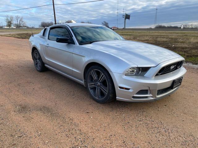 1ZVBP8AM9E5288824 - 2014 FORD MUSTANG SILVER photo 1