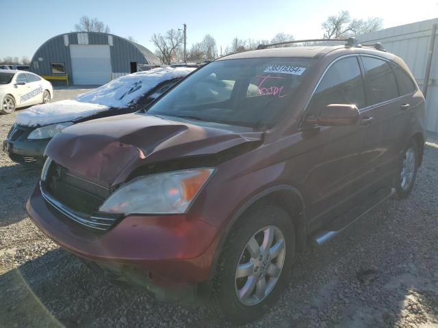 JHLRE48788C075706 - 2008 HONDA CR-V EXL MAROON photo 1