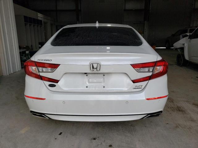 1HGCV2F98NA002047 - 2022 HONDA ACCORD TOURING WHITE photo 6