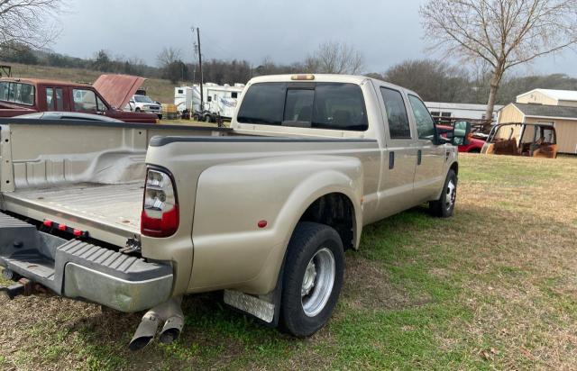 1FTWW32R48EC03090 - 2008 FORD F350 SUPER DUTY GOLD photo 4