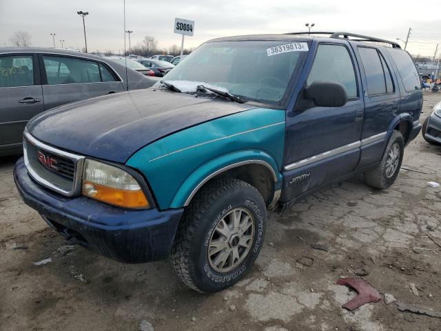 1GKDT13W3Y2232692 - 1999 GMC JIMMY Azul foto 1