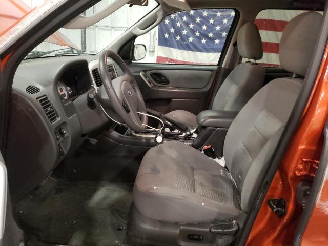 1FMYU93127KA36623 - 2007 FORD ESCAPE XLT ORANGE photo 7