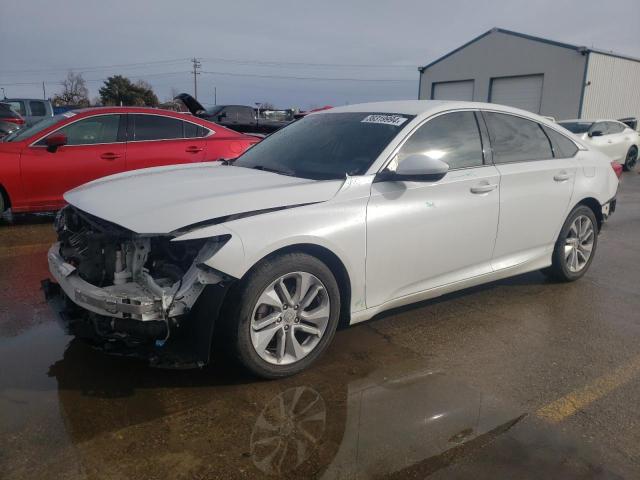 1HGCV1F14LA016240 - 2020 HONDA ACCORD LX WHITE photo 1