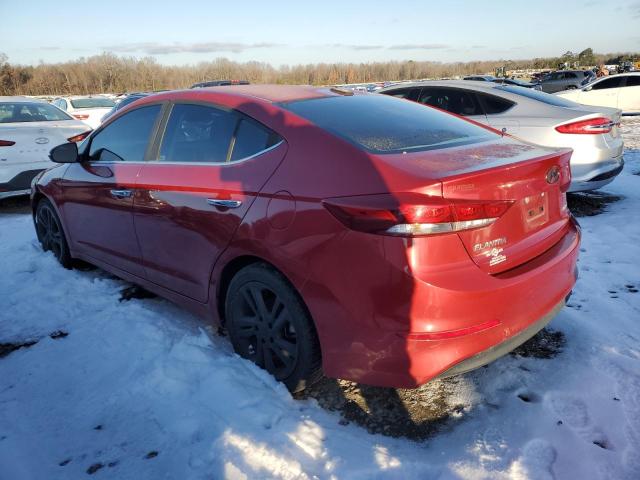 5NPD84LF9HH129113 - 2017 HYUNDAI ELANTRA SE RED photo 2