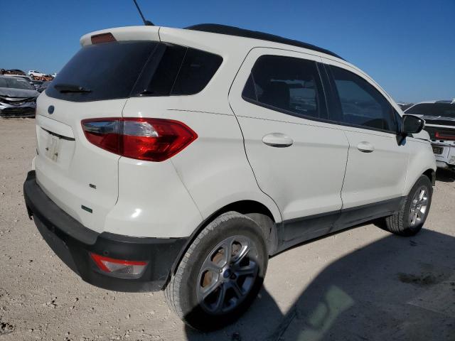 MAJ3S2GE6LC341996 - 2020 FORD ECOSPORT SE WHITE photo 3