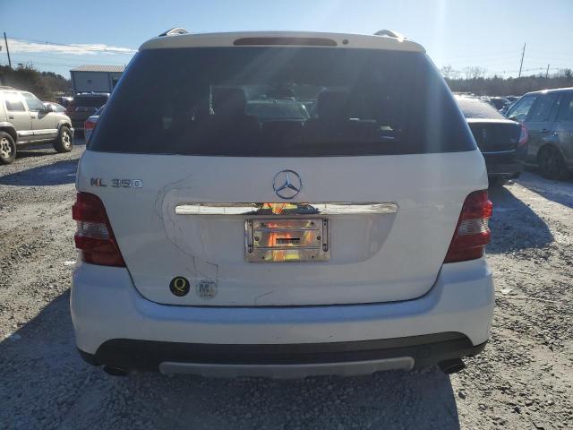 4JGBB86E16A034323 - 2006 MERCEDES-BENZ ML 350 WHITE photo 6