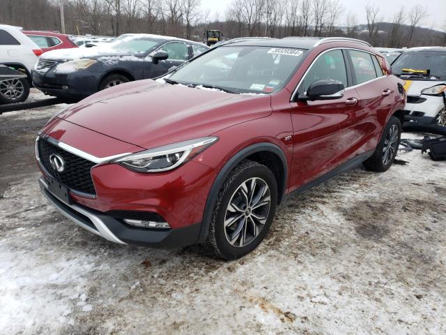 SJKCH5CR0JA047258 - 2018 INFINITI QX30 BASE RED photo 1