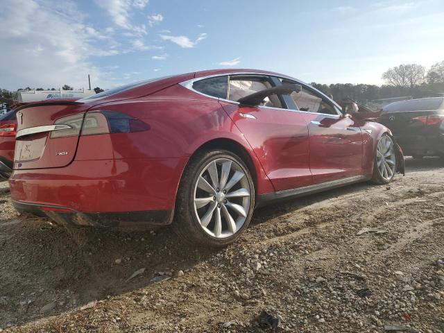 5YJSA1CP2DFP13784 - 2013 TESLA MODEL S Կարմիր լուսանկար 3