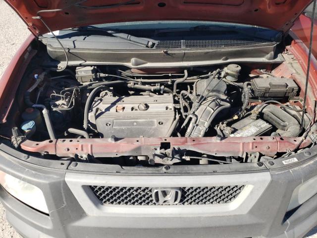 5J6YH28684L033679 - 2004 HONDA ELEMENT EX ORANGE photo 11