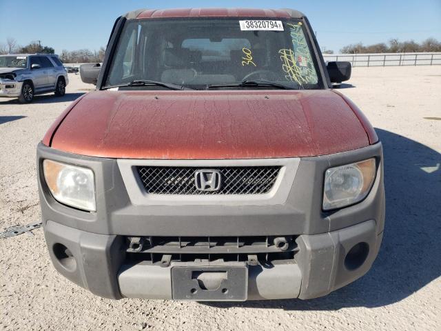 5J6YH28684L033679 - 2004 HONDA ELEMENT EX ORANGE photo 5