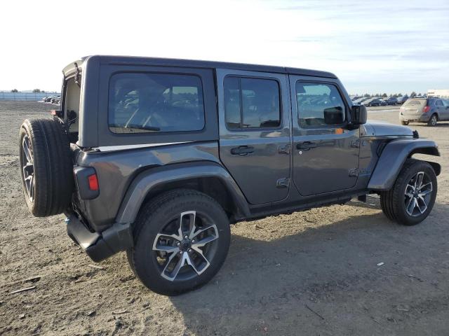 1C4RJXN68RW176315 - 2024 JEEP WRANGLER 4XE GRAY photo 3