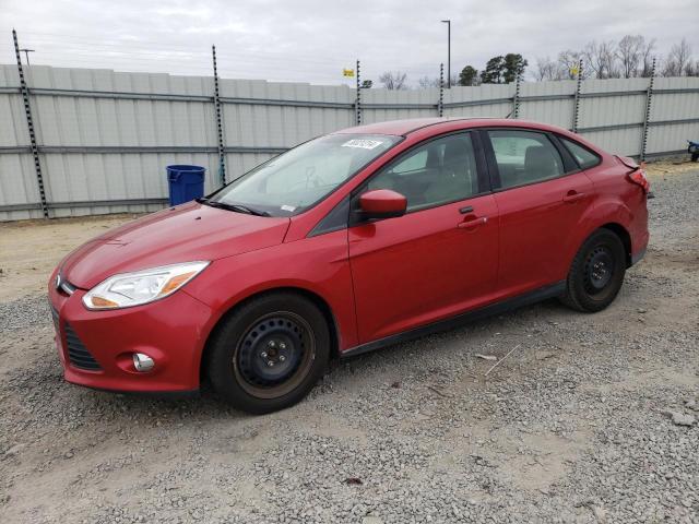 1FAHP3F25CL125660 - 2012 FORD FOCUS SE RED photo 1