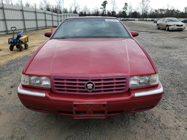 1G6ET129XWU604674 - 1998 CADILLAC EL DORADO TOURING BURGUNDY photo 5