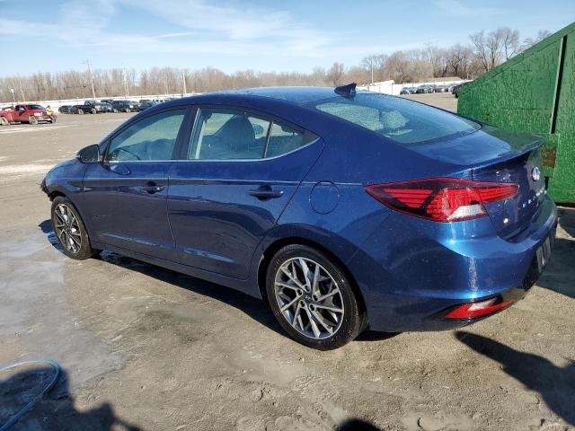 5NPD84LF3LH622357 - 2020 HYUNDAI ELANTRA SEL BLUE photo 2