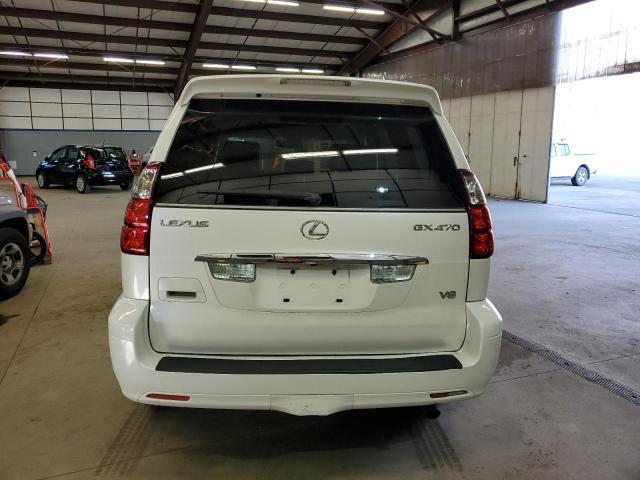 JTJBT20X690173945 - 2009 LEXUS GX 470 WHITE photo 6