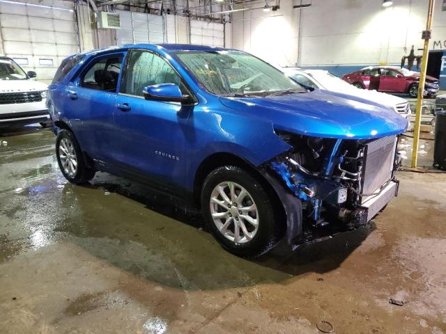 3GNAXKEV0KS516023 - 2019 CHEVROLET EQUINOX LT BLUE photo 4