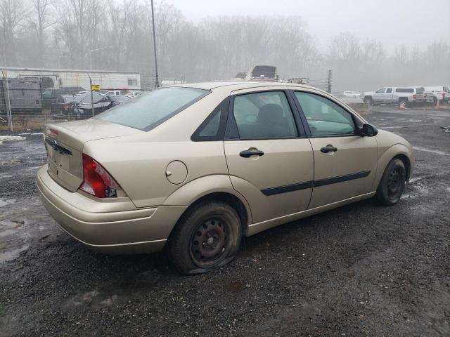 1FAFP33P61W375122 - 2001 FORD FOCUS LX GOLD photo 3