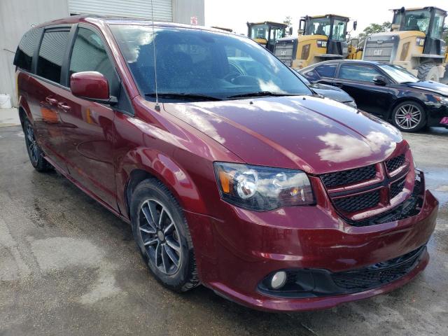 2C4RDGEG0JR325460 - 2018 DODGE GRAND CARA GT BURGUNDY photo 4