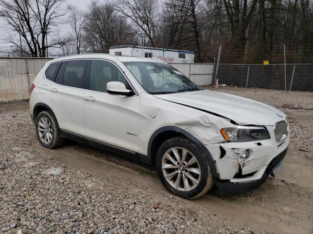 5UXWX5C58CL724188 - 2012 BMW X3 XDRIVE28I WHITE photo 4