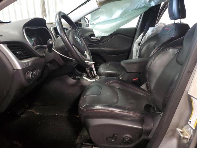 1C4PJMBS3GW105303 - 2016 JEEP CHEROKEE TRAILHAWK ნაცრისფერი ფოტო 7