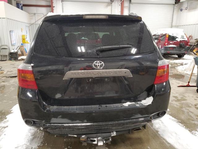 JTEES43A782091209 - 2008 TOYOTA HIGHLANDER SPORT BLACK photo 6