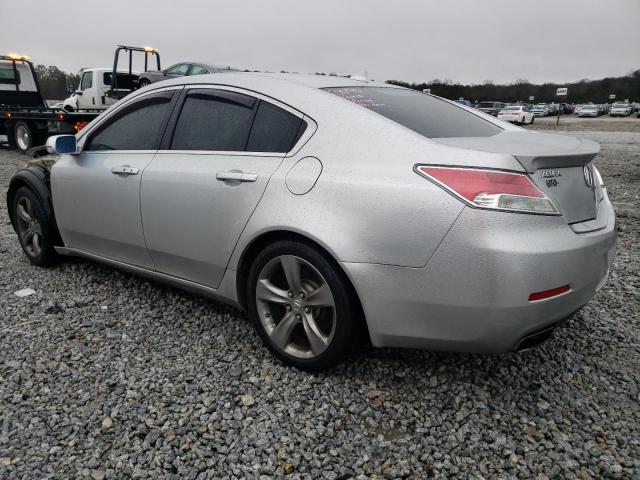 19UUA9F56CA011784 - 2012 ACURA TL SILVER photo 2