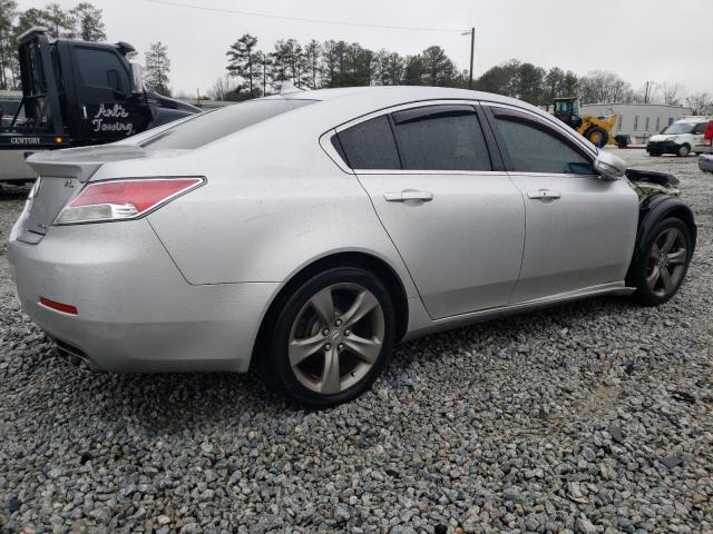 19UUA9F56CA011784 - 2012 ACURA TL SILVER photo 3