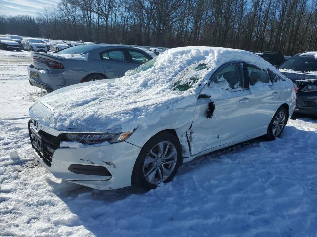 1HGCV1F18JA049819 - 2018 HONDA ACCORD LX WHITE photo 1