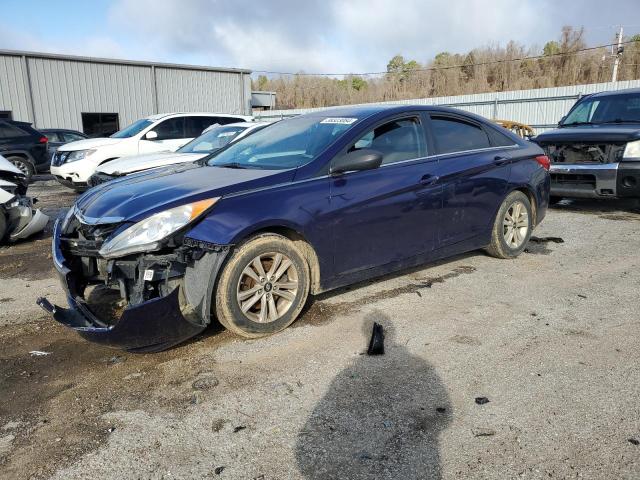 5NPEB4AC2DH649999 - 2013 HYUNDAI SONATA GLS BLUE photo 1