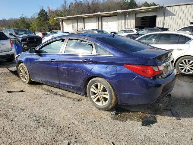 5NPEB4AC2DH649999 - 2013 HYUNDAI SONATA GLS BLUE photo 2