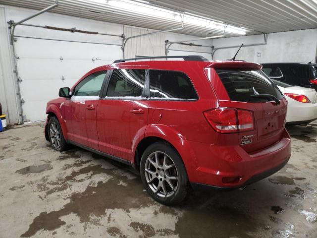 3C4PDDEG4DT518900 - 2013 DODGE JOURNEY R/T RED photo 2