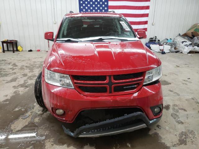 3C4PDDEG4DT518900 - 2013 DODGE JOURNEY R/T RED photo 5