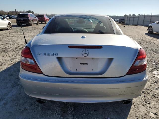 WDBWK54F07F133489 - 2007 MERCEDES-BENZ SLK 280 SILVER photo 6