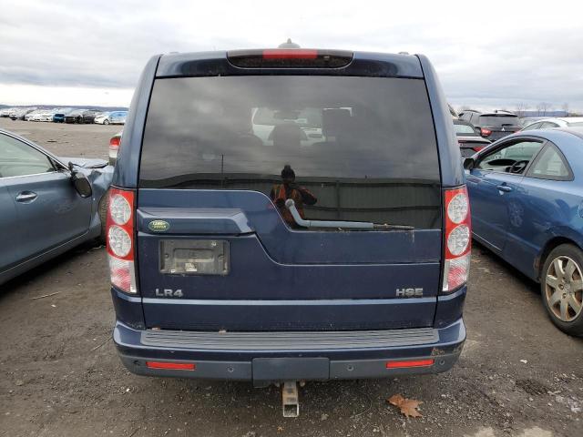 SALAK2D40BA550568 - 2011 LAND ROVER LR4 HSE LU BLUE photo 6