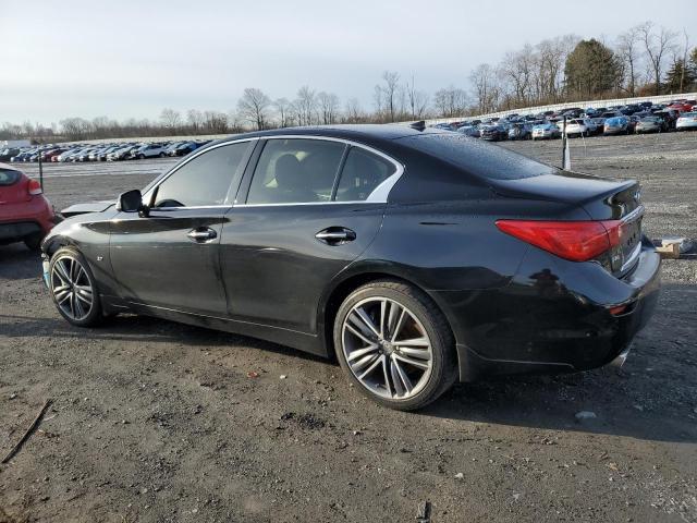 JN1BV7AR3EM704986 - 2014 INFINITI Q50 BASE BLACK photo 2