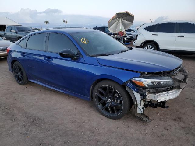 2HGFE2F51NH504975 - 2022 HONDA CIVIC SPORT 蓝色 照片 4