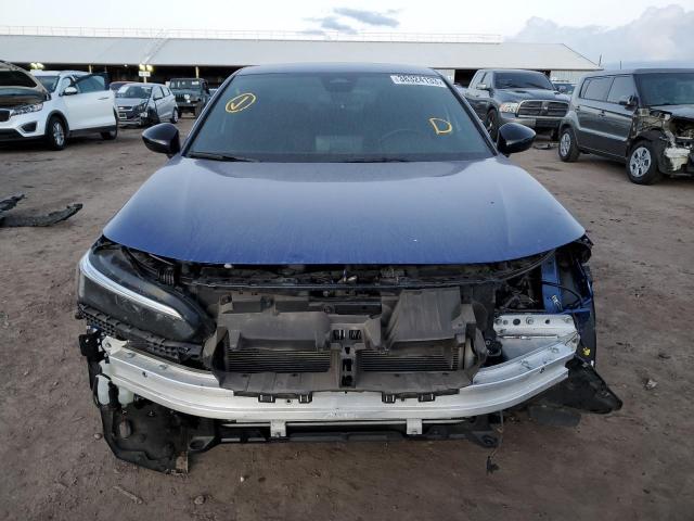 2HGFE2F51NH504975 - 2022 HONDA CIVIC SPORT BLUE photo 5