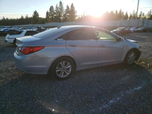 5NPEB4AC6BH163645 - 2011 HYUNDAI SONATA GLS BLUE photo 3