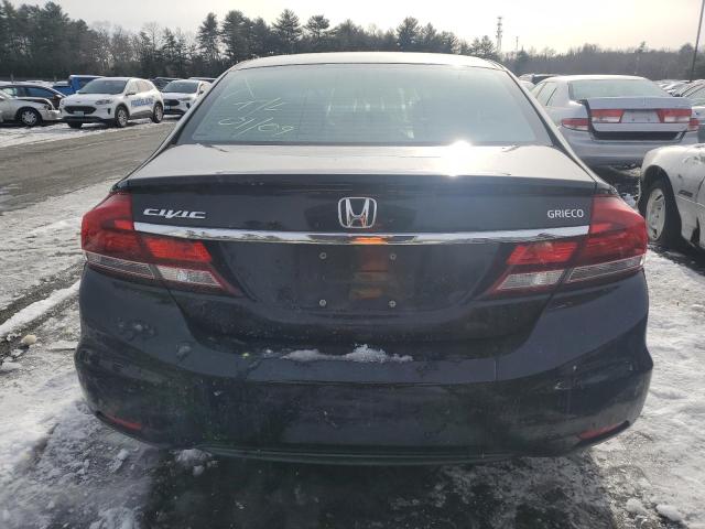 2HGFB2F82EH535350 - 2014 HONDA CIVIC EX BLACK photo 6