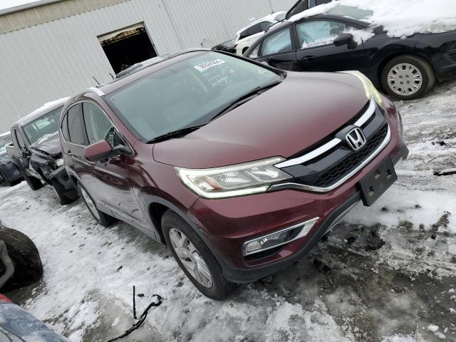 2HKRM4H78GH727551 - 2016 HONDA CR-V EXL BURGUNDY photo 4